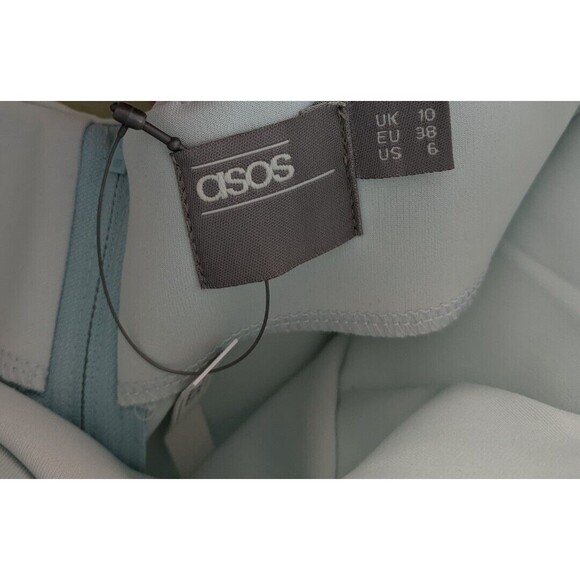 ASOS Midi Dress Strapless Sweetheart Neckline Mermaid Bridesmaid US Size 6 - Picture 13 of 14